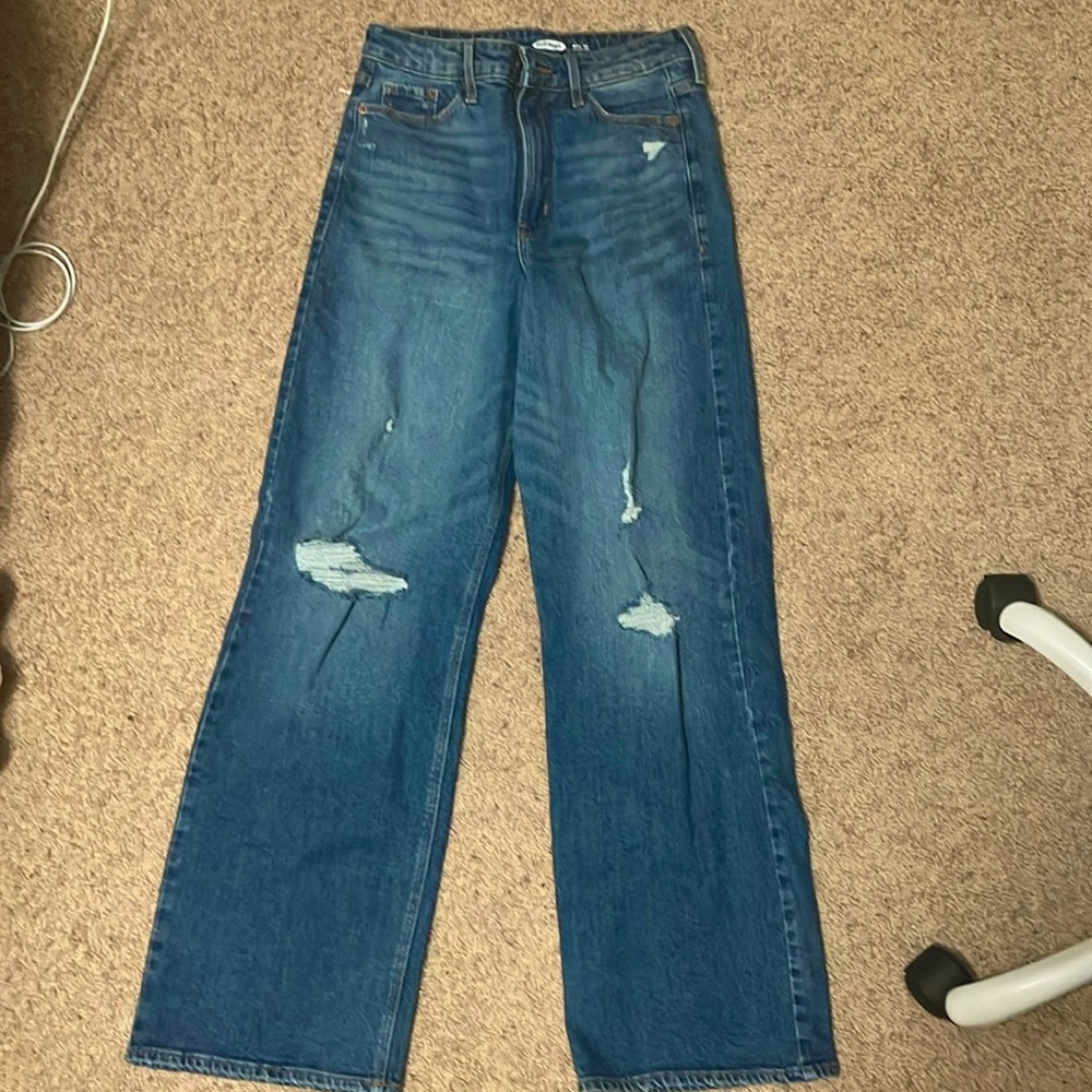 Old Navy Wide Leg Extra High waist jeans